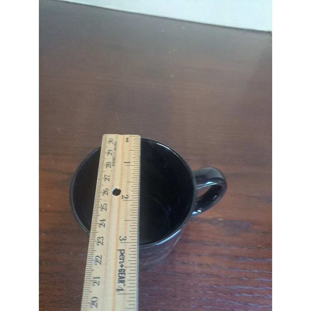 Planet Hollywood Atlantic City Black With Gold Lettering Ceramic Coffee Mug